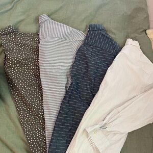 Bundle of men’s dress shirts size S/M